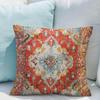2 Pack Bohemian Mandala Pillow Covers Double Sided Print Floral Cushion Cases Home Decor For Sofa Bedroom Living Room