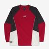 Crinkle Colorblock Sweatshirt