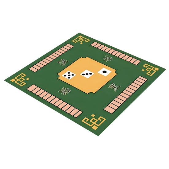 

Настольный коврик для маджонга, покер, домино, маджонг, плитка, карточная настольная игра, противоскользящий шумоподавительный квадратный коврик для игры в маджонг 80cm зелёный
