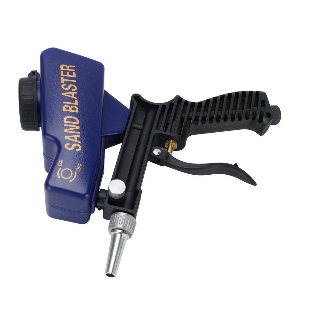 Portable Handheld Sand Blaster Small Air Sandblaster for Glass Wood Metal Cleaning Polishing