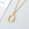 S925 Sterling Silver 18K Gold Plated Pendant Necklace for Women | Daily Wear Minimalist Clavicle Chain Fashion Jewelry Gift