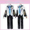Hatsune Miku Vocaloid Classic Pu Cosplay Men Shirt Tie Pants Wig Set For Parties Christmas