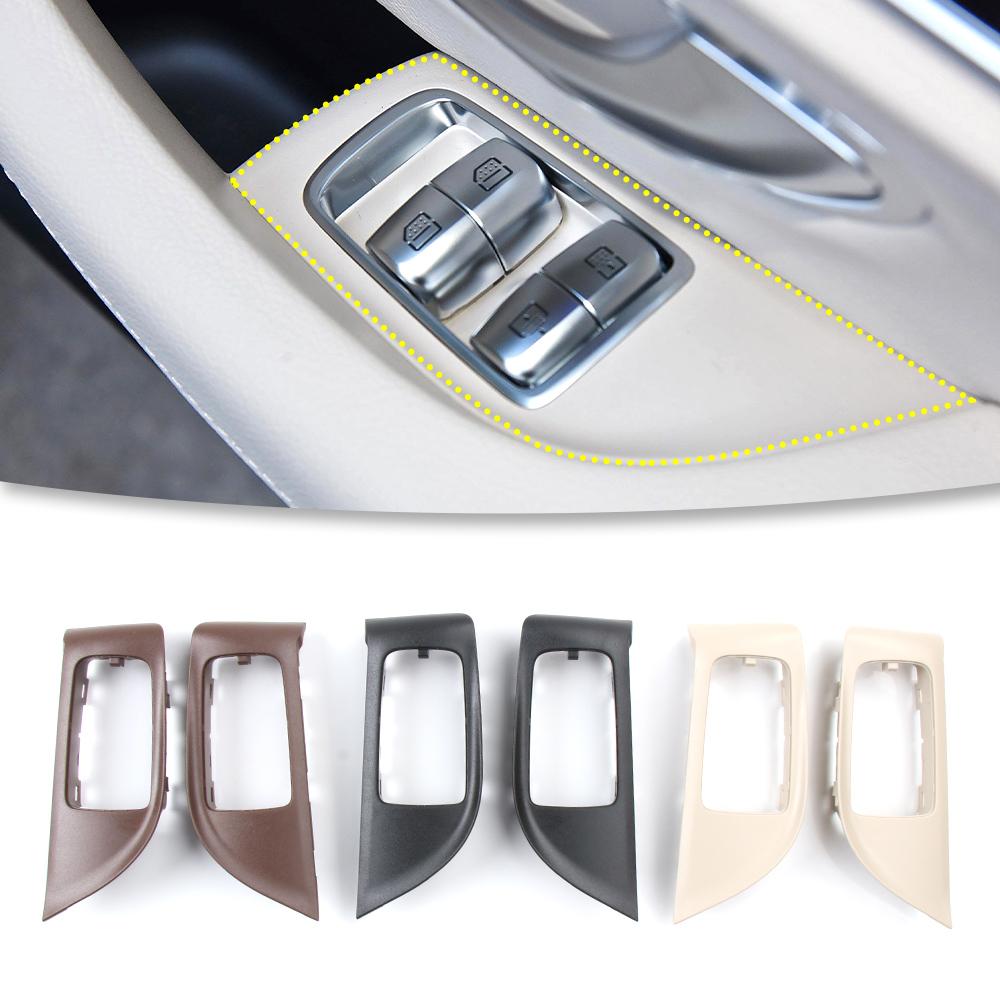 Car Rear Window Lift Switch Bezel Cover For Mercedes Benz E300 E Class W213 2016-2021 Auto Interior Trim Replacement Parts OE 21