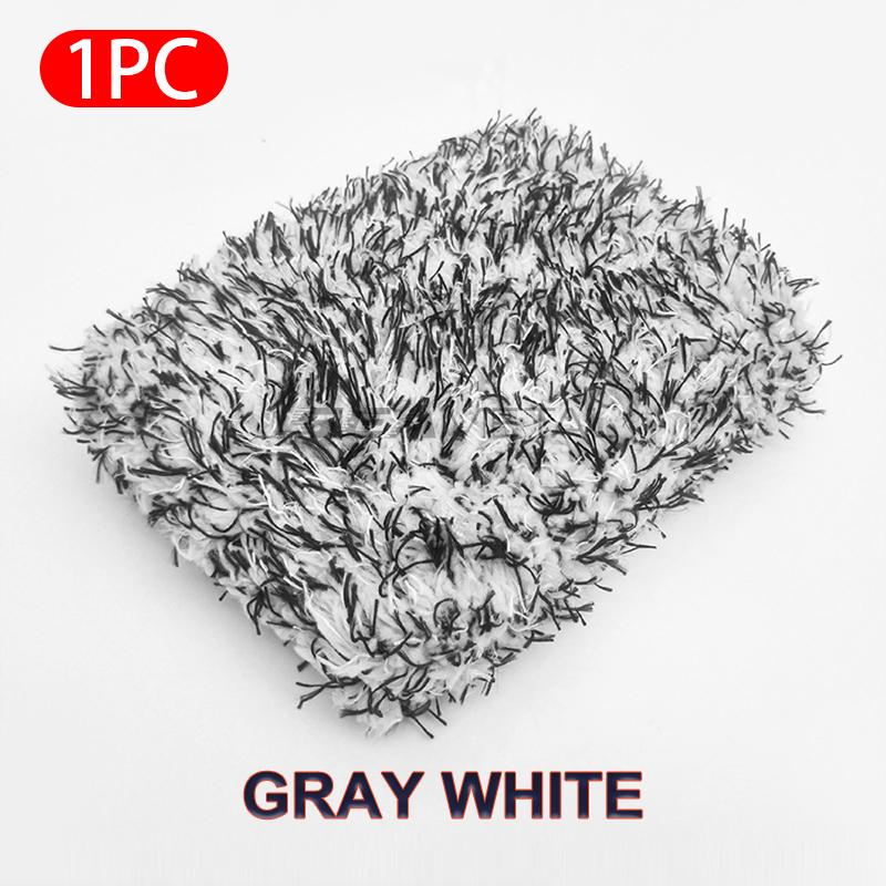 Plush Car Wash Sponge Block High Water Absorption Clean Sponge Dust Removal Brushes Car Detailing Care Washing Supplies