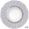 Foyer HAMMER GLASS Crystal MOSAIC 10xH25 Vase, Crystal Clear, Shatterproof Polycarbonate