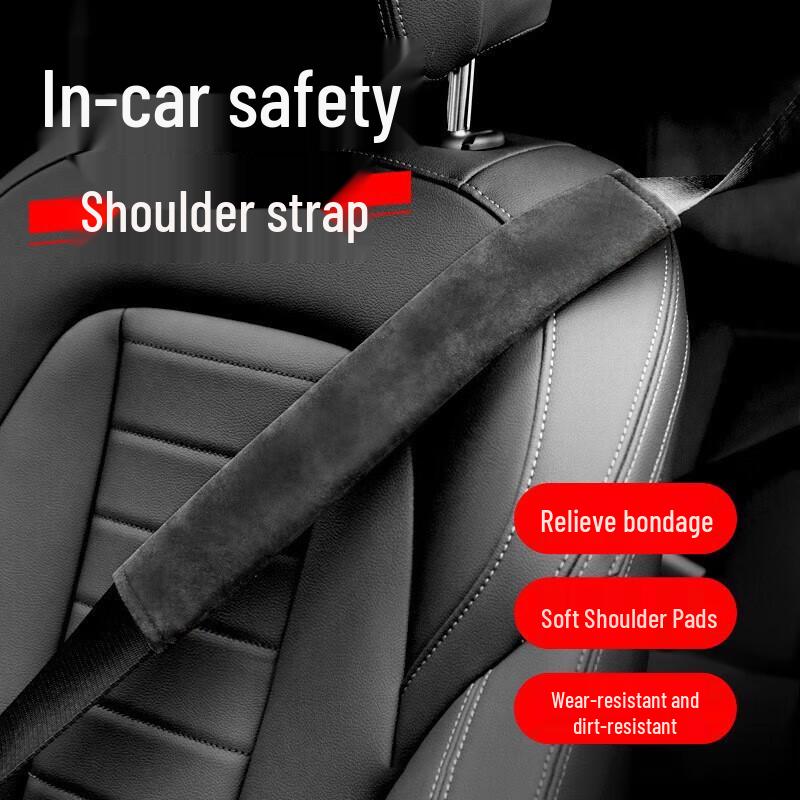 Digalen Suede Car Seat Belt Shoulder Pads