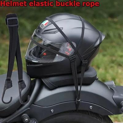 59cm Motorcycle Helmet Elastic Buckle Rope High Strength Elastics Trunk Headpiece String Motor Equipments  Motors Hook