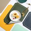 4 Pcs Nordic Style Table Mat Anti-Slip Water-Proof Placemat Coaster Mats Dining Tablemat Silicone Coaster Kitchen Accessories