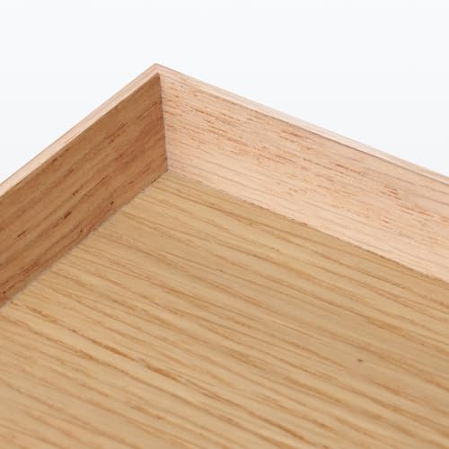 MUJI Wooden Square Tray Natural Approximately Width 40.5 X Depth 30.5 X Height 2cm MDC79A2S