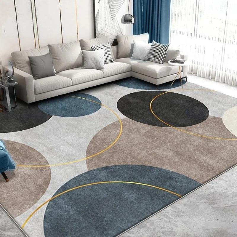 Modern Light Luxury Carpets Nordic Bedroom Carpet Large Area Living Room Decor Floor Mat Home Study Lounge Minimalist Style Rug