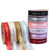 10 Yards "Just For You"Sheer Chiffon Ribbon Organza Satin Ribbons for Gift Wrapping Decoration Wedding Party Wreath Lace Fabric