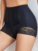Flarixa Culotte taille haute en dentelle pour femme, sous-vêtement moulant, contrôle du ventre
