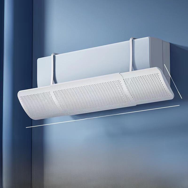 

Выдвижной защитный экран кондиционера для младенцев и детей: Универсальное руководство по ветру для предотвращения прямого ветра (Тип шкафа) Three-in-one retractable чистый белый