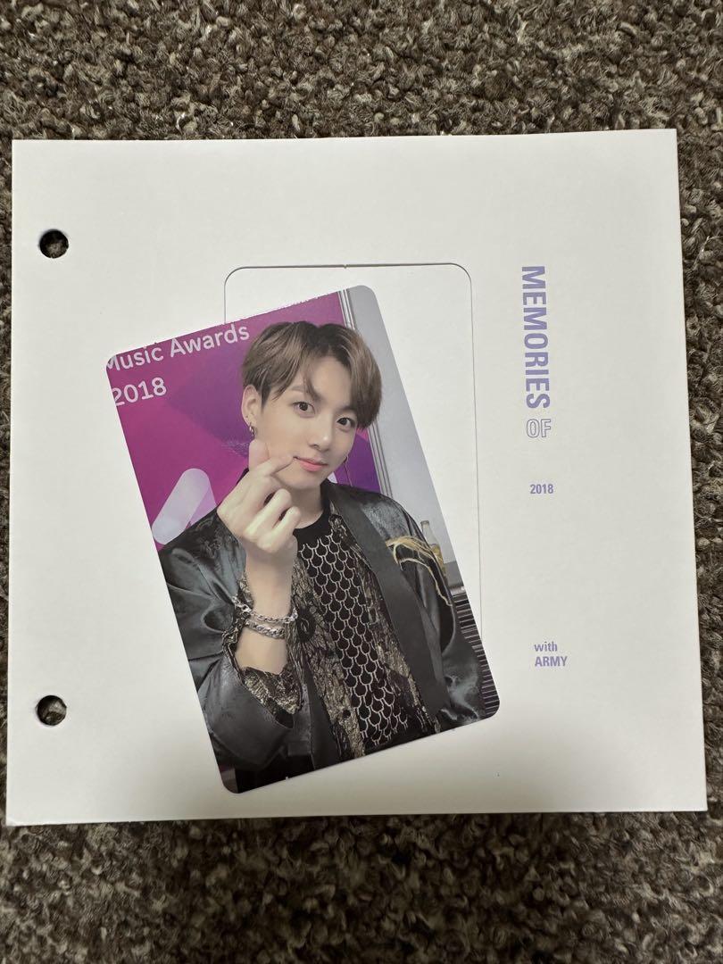 

[USED] BTS MEMORIES 2018 Blu-ray Trading Card JUNGKOOK