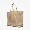 AMiacalba Tote Washed Canvas 6pockets Tote  M  Beige