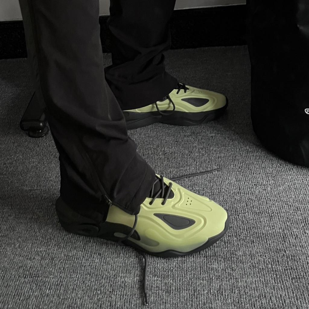 Anta Chao Bai 2.0 Low Top Sports Casual Shoes Men Sneakers Green Gray 112218840-5