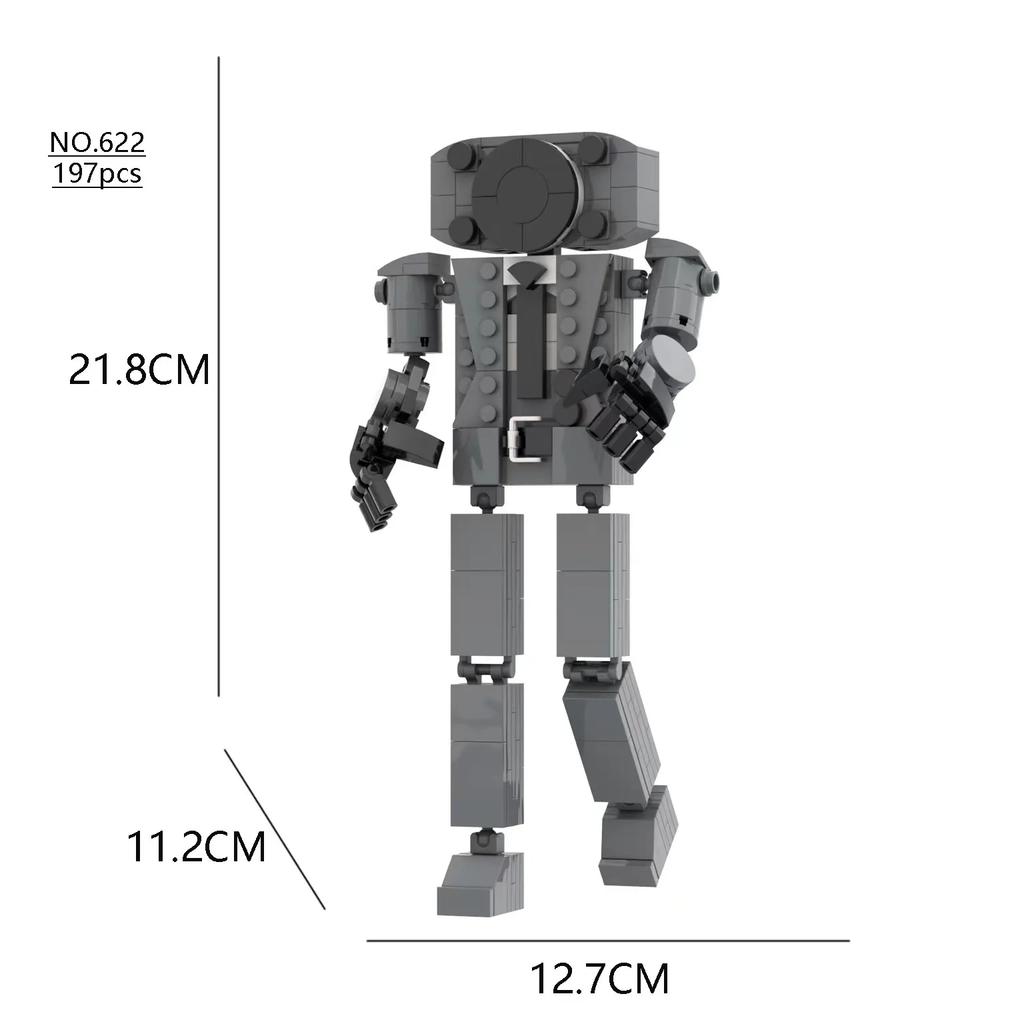 2023 Skibidi Toilet Man VS Monitor Blocchi da Costruzione Camerman Titan Speakerman Giocattolo Fai da Te Set di Figure Speakerman per Bambini Regalo