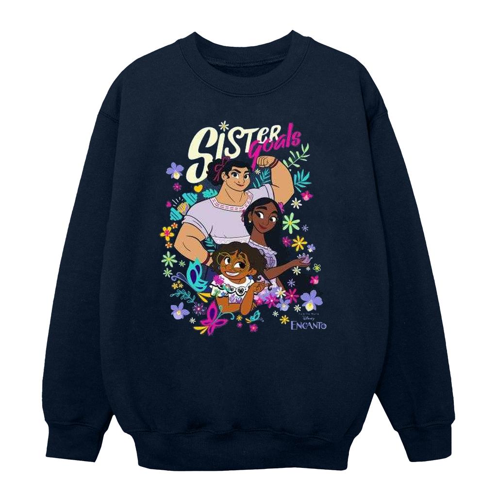 Disney Girls Encanto Sister Goals Sweatshirt
