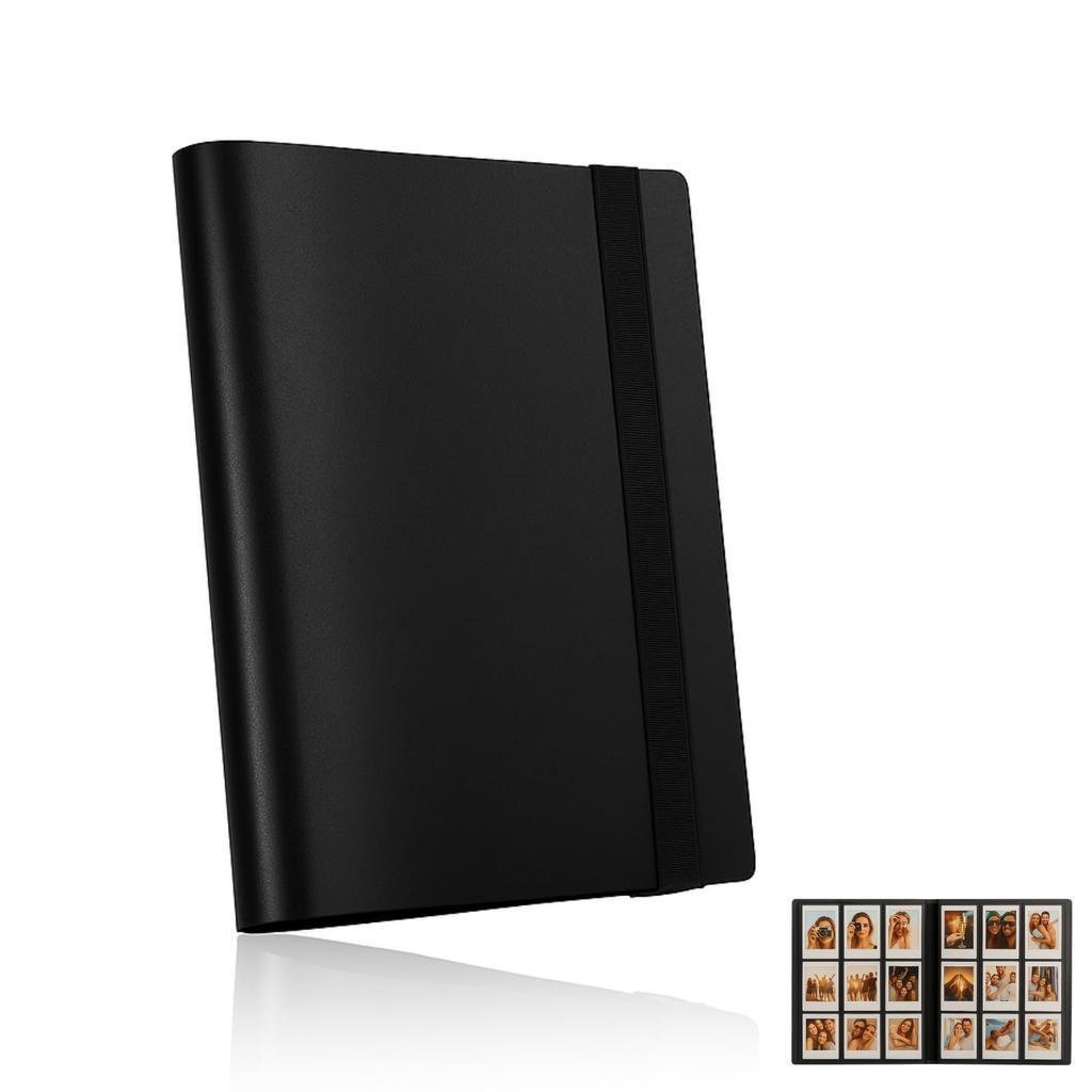 Sonea Instax Album, Instax Book, Instax Holder, Instax Case, Instax File, Black, 360 Sheets