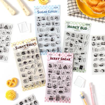 Slow Bake Time Silicone Stamps for Journals & Cards