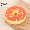 Realistic Donut Toy Squeeze Soft Slow Rebound Stress Relief 7cm Cute Reliever Simulation for Kids Adults Desktop Decoration Baking Prop Photo