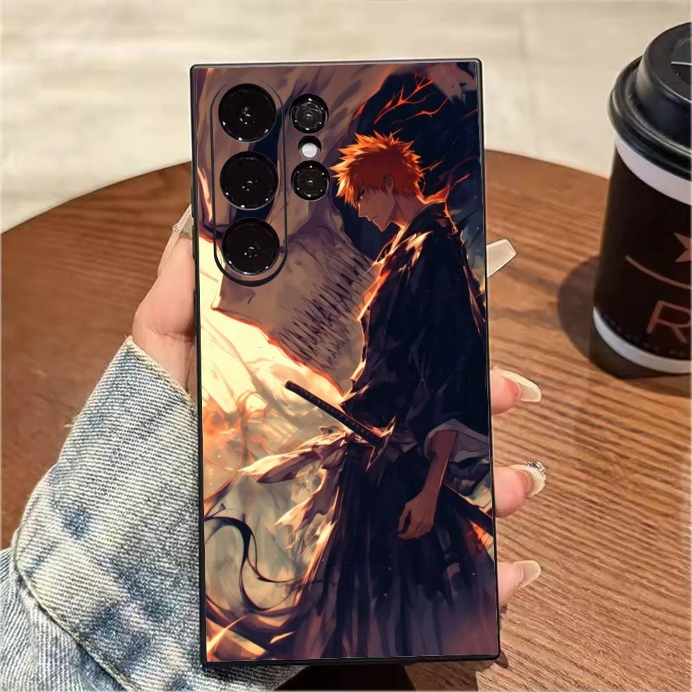 Classic Anime S-Soul S-Society Phone Case For Samsung S25,S24,S21,S22,S23,S20,Ultra,S26,Plus,Fe,Note,5G Black Cover