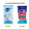 Miaojie Triple-Thickened Flocked Rubber Gloves
