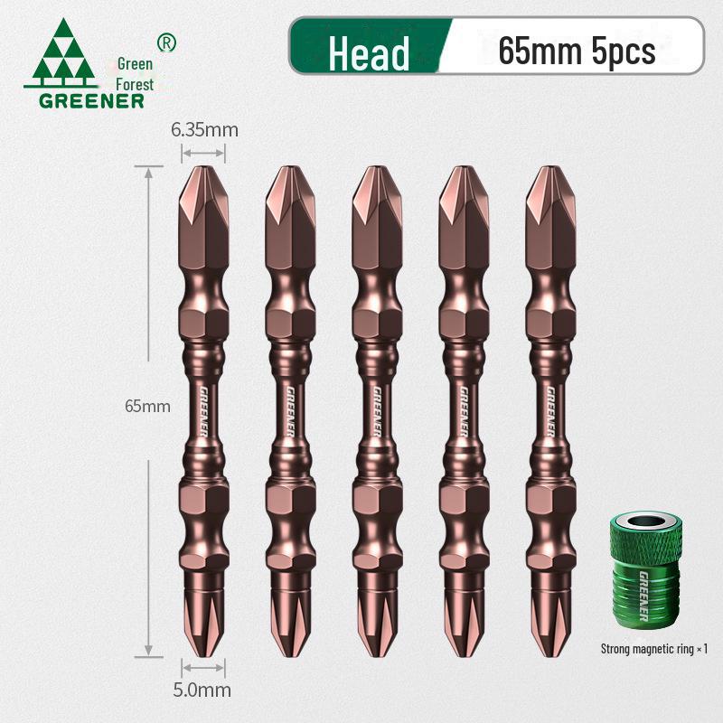 Green Forest Strong Magnetic Cross Head Electric Screwdriver Set