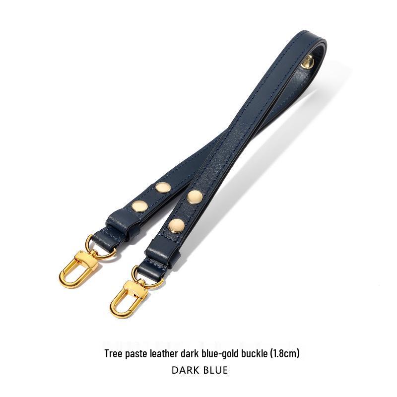 MHS-C-38 Adjustable Three-Speed Brown Women's Underarm Bag with Rivet Shoulder Strap, 26 Wash Bag Transformation.