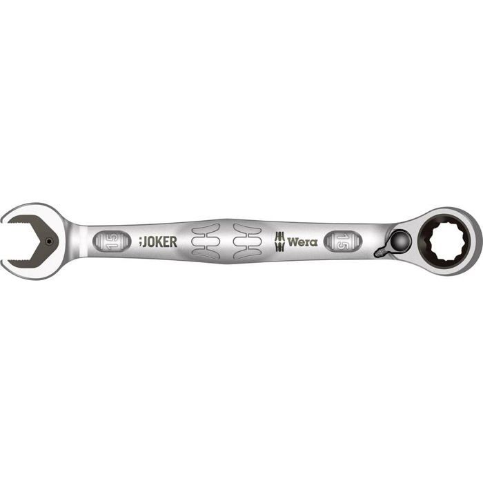 Wera 05020070001 Joker Switch Clé mixte à cliquet Ouverture de clé (métrique) 15 mm