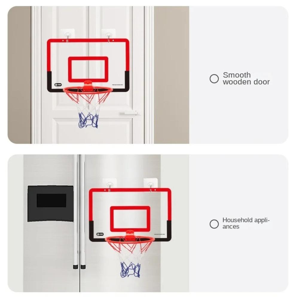 Safety Indoor Basketball Hoop Set Backboard Portable Basketball Hoop Toys Basketball Fans