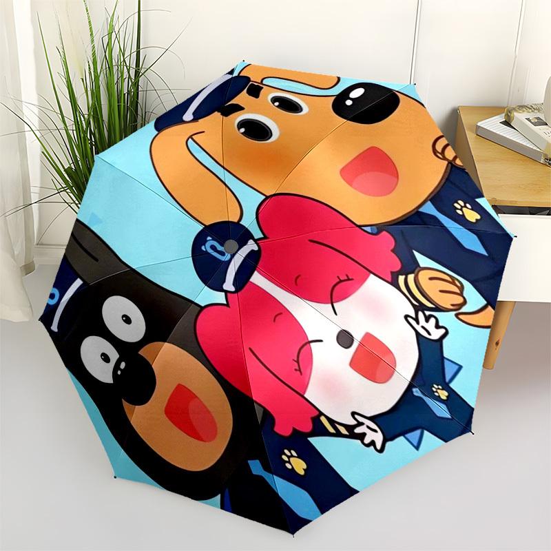 

, Rescue Themed Automatic Opening and Closing Umbrella, Compact Travel Umbrella, Lightweight and Portable, Suitable for Beach Commuting Busi