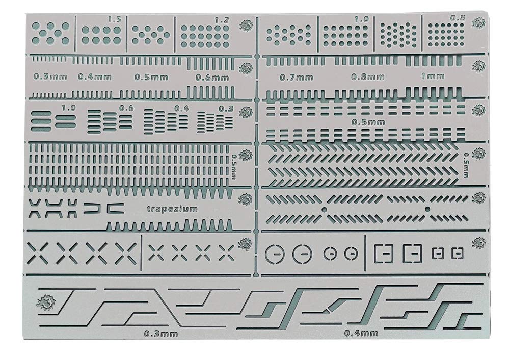 

Набор травленых деталей из нержавеющей стали для детализации Gunpla и других масштабных моделей роботов R-STYLE (ТИП-090)