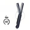 Professional 3 In 1 Pocket Folding Combs Wide Tooth Oil Head Comb Beard Combing Barber Hair Clipper Comb Salon Hair Styling Tool Double-sided Comb