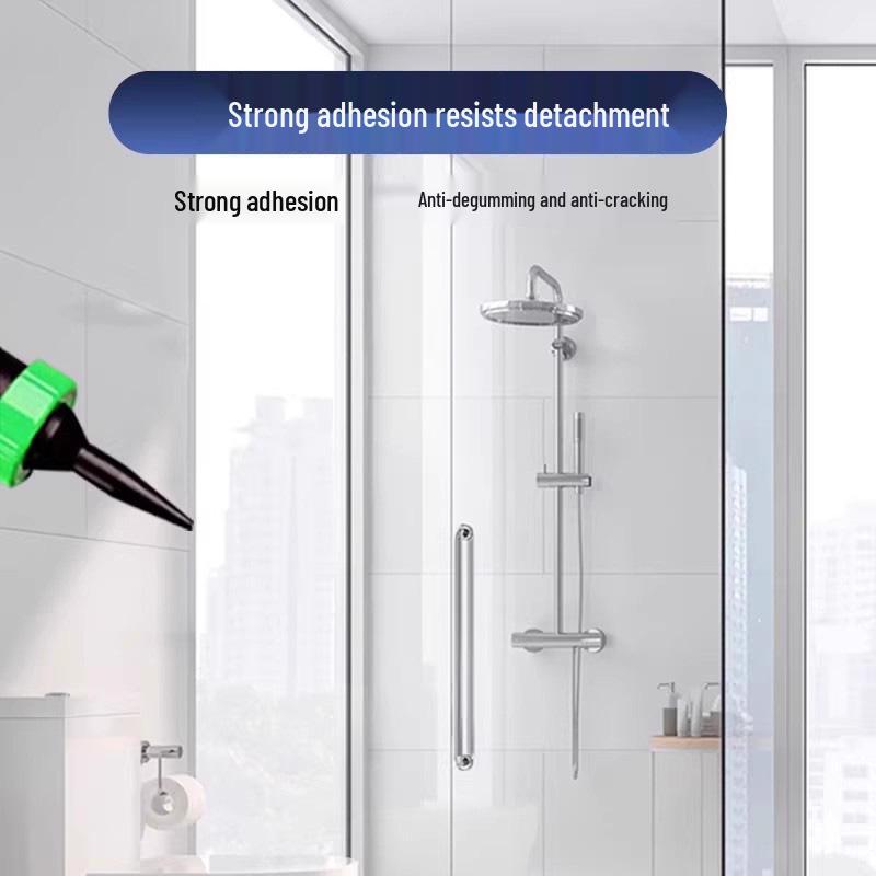 Changsheng 608 Silikonové těsnění s vysokou viskozitou: Odolný vůči povětrnostním vlivům, vodotěsný, odolný proti plísním nástěnný lepicí tmel