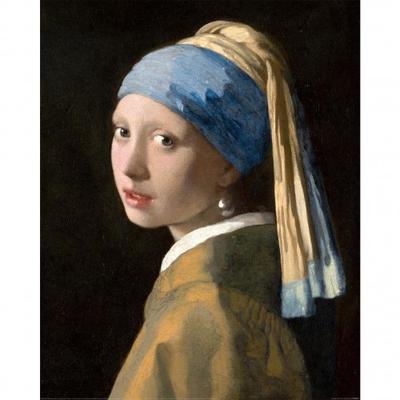 Johannes Vermeer Mädchen mit Perlenohrring Druck