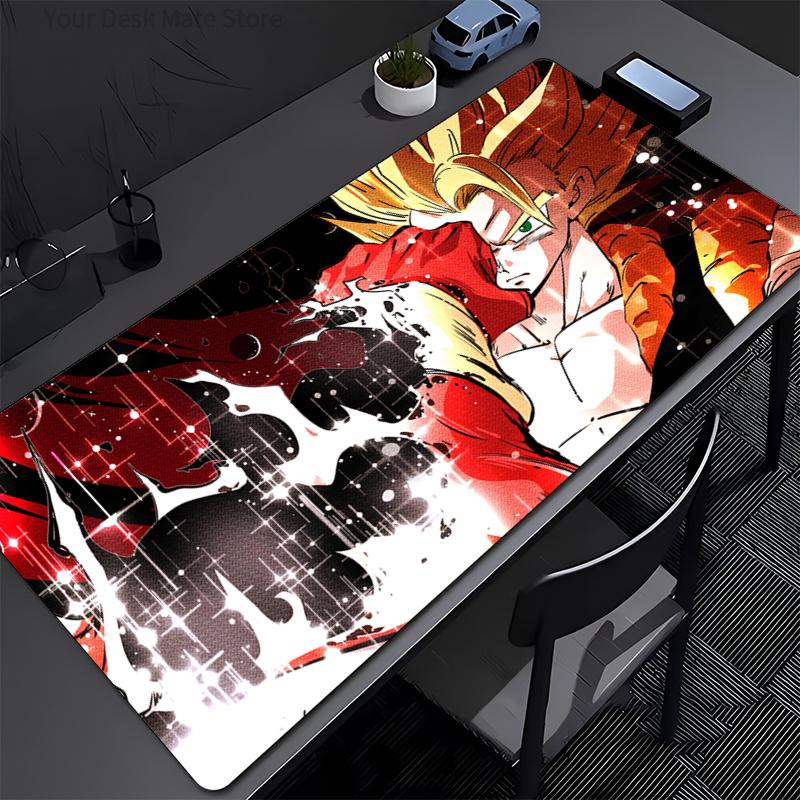 Mouse Pad big Dragon Ball Computer Office Game Table Mats Rubber non-slip Gaming Keyboard coaster Long Desk Pad cartoon Mousepad
