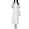 Fluffy French Chic Women's Skirt & Shawl Set – Autumn/Winter High-End Look