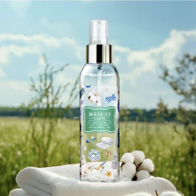 BOUQUET GARNI Fragranced Hair & Body Mist 145ml | Hair & Body Perfume Mist (6 Types Available)