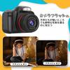 New Version Digital Camera with 10x Filter Swivel Perfect for Ages and Photography Practice Kids' 2.4-inch LCD, Zoom, Built-in Microphone, Light,