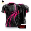 3D-gedrucktes Netzgewebe Herren-T-Shirt Spielwettkampfkleidung Jungen Atmungsaktiv Sport Outdoor Freizeit Unisex Tess