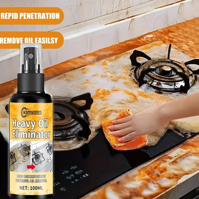 

New Heavy-Duty Professional Range Hood Grease Renewal Kit – Rapid stain remover for ovens, microwaves, cooktops & stoves 1