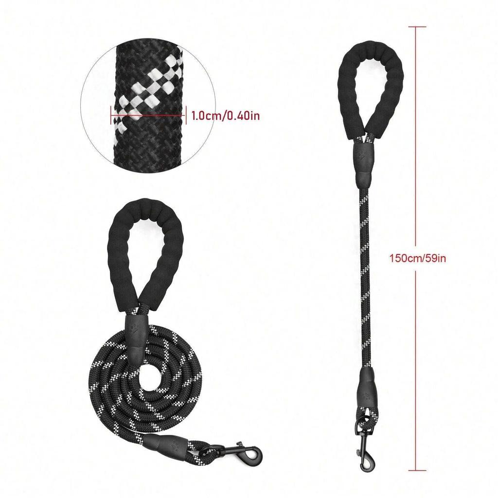 Dog Harness, No-Pull Pet Harness With 2 Leash Clips, Adjustable Soft Padded Dog Vest, Reflective No-Choke Pet Oxford Vest With Easy Control Handle