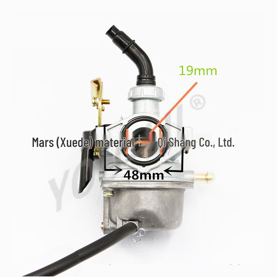 PZ19 Carburetor 19mm for 70-110cc Off-road Motorcycle, ATV, Dune Buggy with Air & Oil Filters, Gasket
