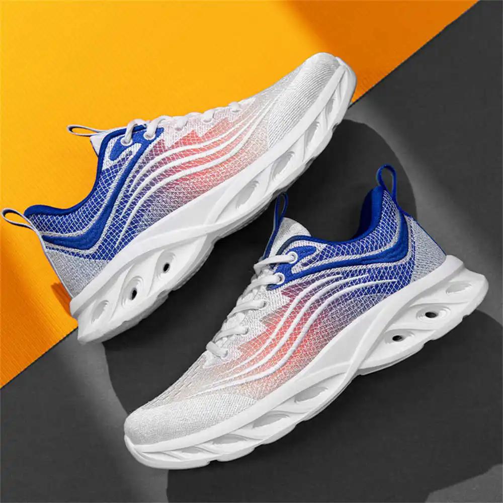 Fashion Number 39 Round Toe White Shoes For Men Casual Sneakers Green White Corrida Running Sport Best Selling College Baskette