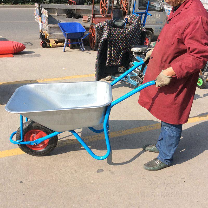 One-Wheeled Handcart for Construction, Sand, Soil, Garbage, and Garden Use – Free Shipping