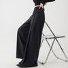 High-Quality Wool Blend High-Waisted Wide-Leg Slimming Pants for Autumn/Winter