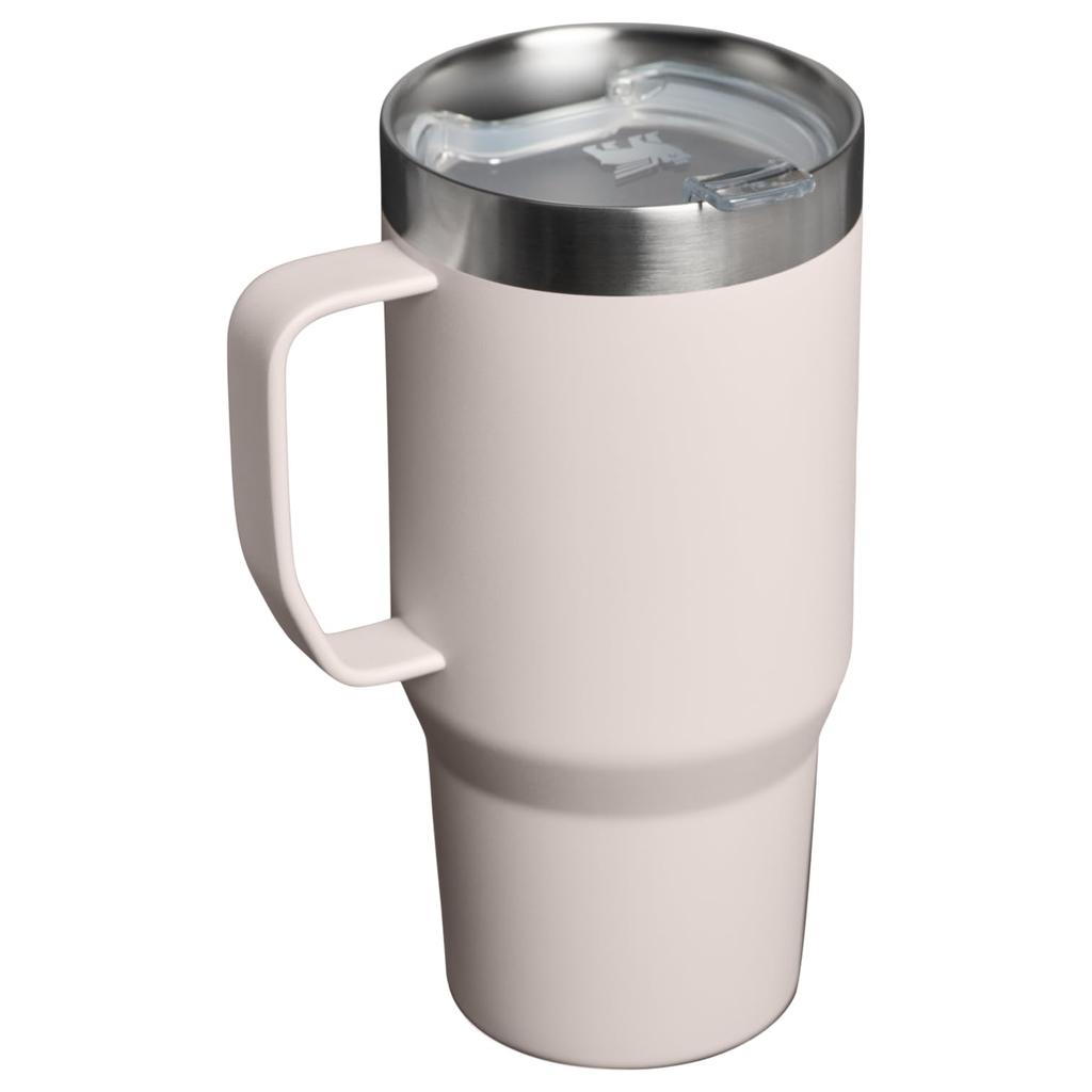 STANLEY 1913 Everyday Suburban Vacuum Insulated Rose 24oz Mug, Quartz, 0.71L