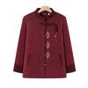 Winter Coat Women's Fleece Thickened Top Year Old 0 Old Lady Clothes