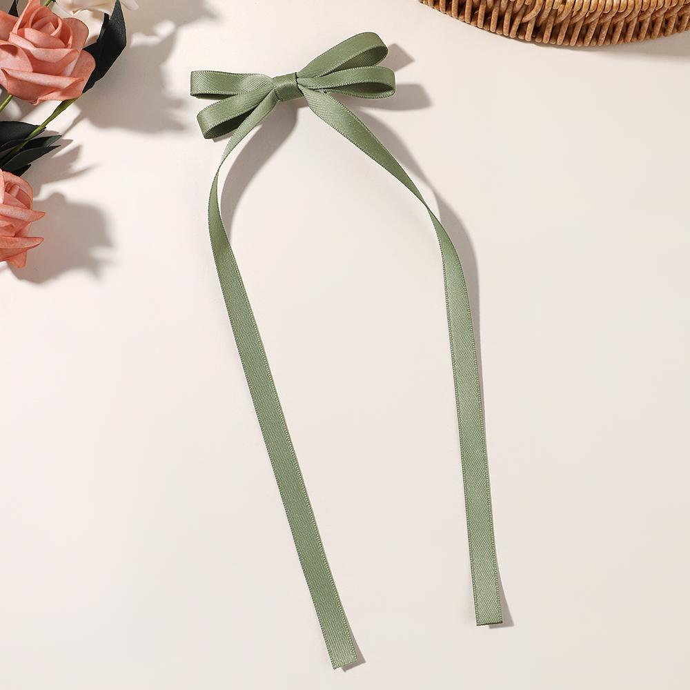 2pcs Vintage Red Velvet Bow Hair Clip For Women Girls Korean Long Tassel Ribbon Hairpins Barrettes Headwear Hair Accessories